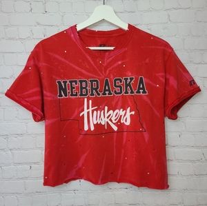 Nebraska Cornhuskers Crop Tee